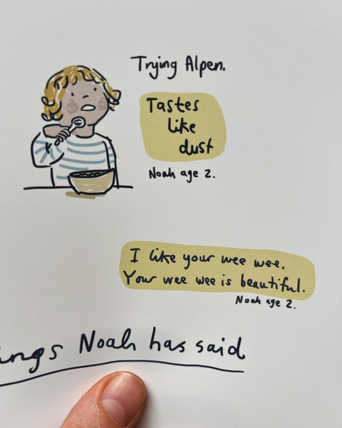 Personalised Children's Quotes print