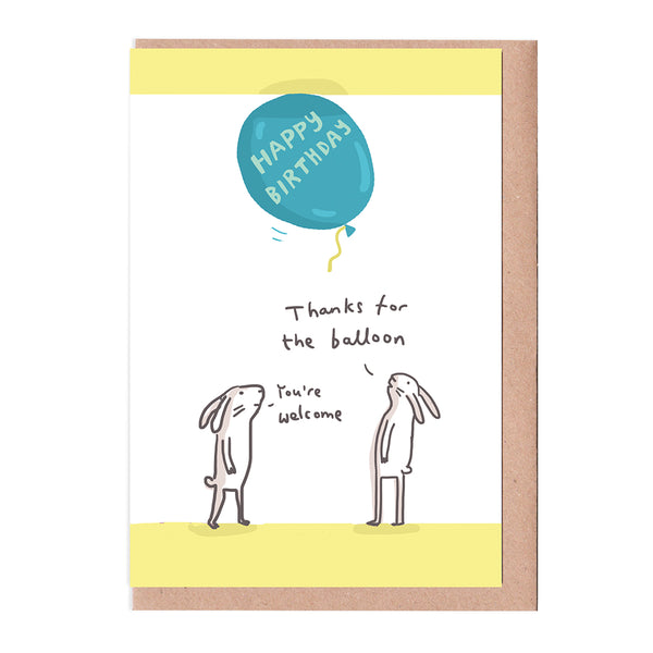 Birthday Balloon Card