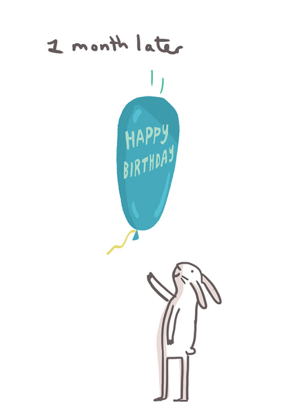 Birthday Balloon Card