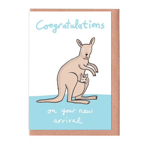 New Baby Kangaroo Card