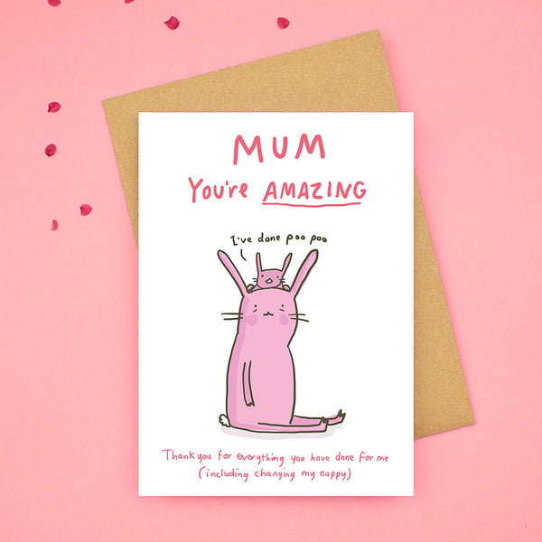 Amazing mum Card