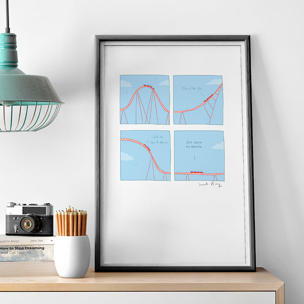 Ups and Downs Print