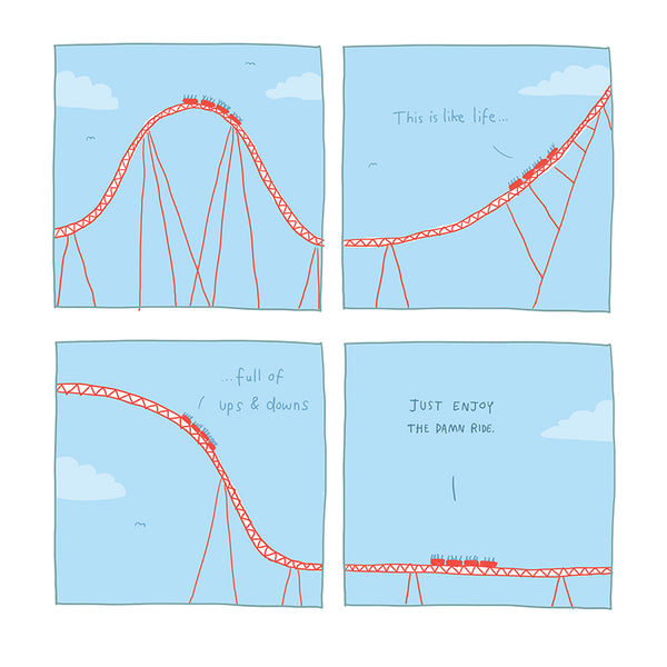 Ups and Downs Print
