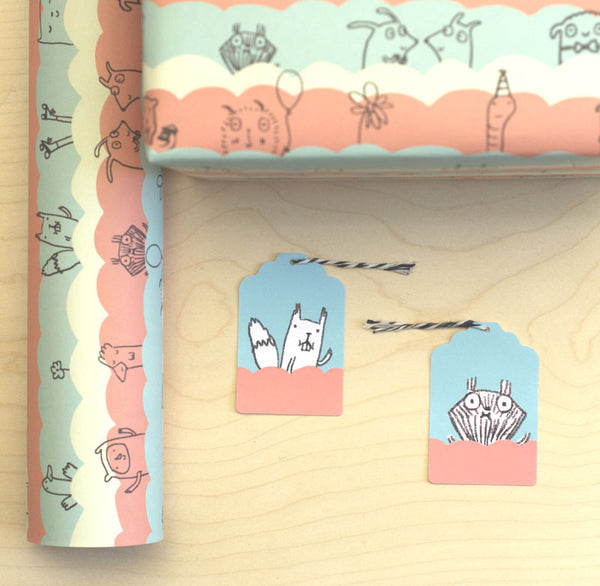 In the Clouds Giftwrap Set