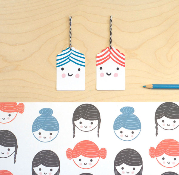 Hair Styles Giftwrap Set