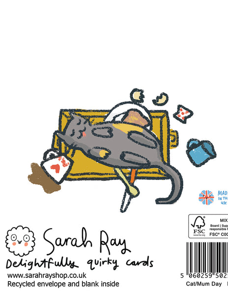 Funny Happy Mother's Day Cat Card