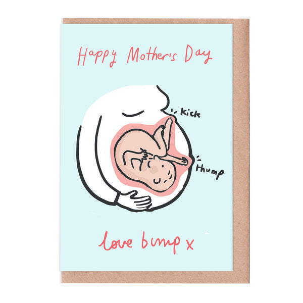 Happy Mother's Day Love Bump Card