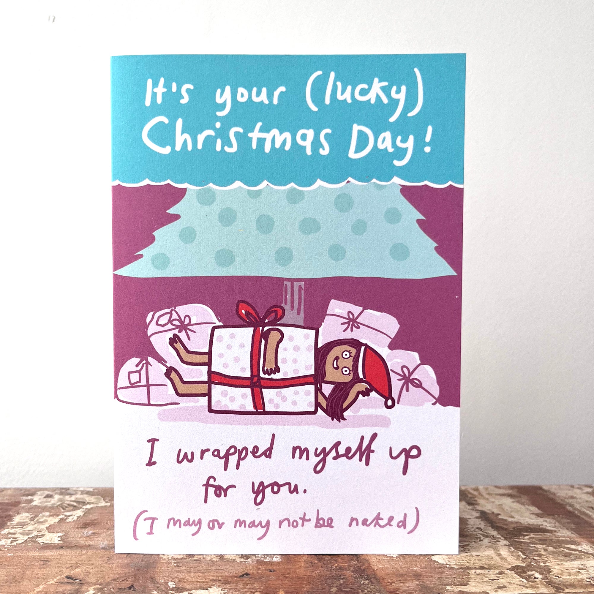 It's your (lucky) Christmas day Woman Card