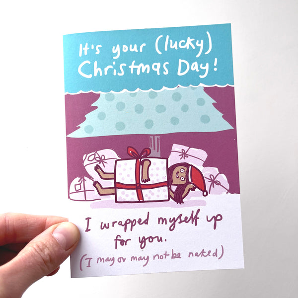 It's your (lucky) Christmas day Woman Card