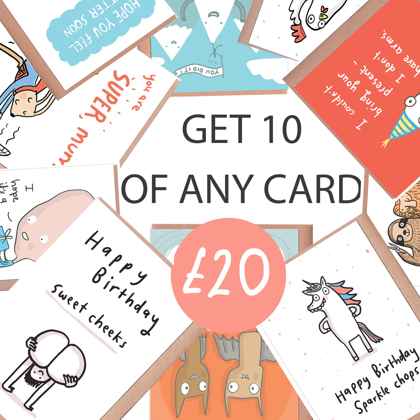 Get 10 of any card DEAL