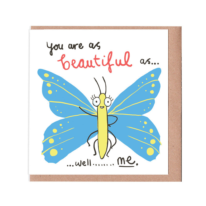 Beautiful Butterfly Greeting Card