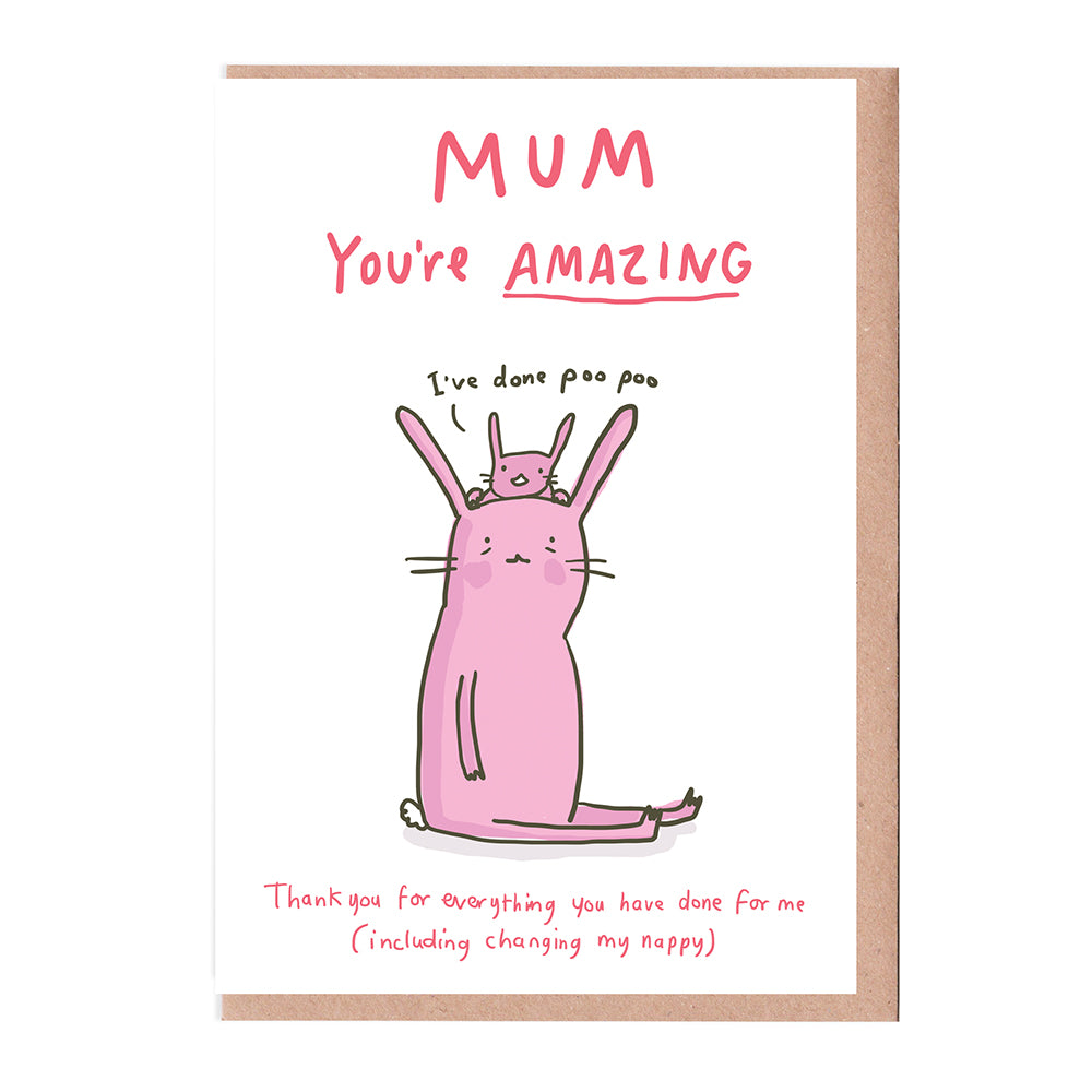 Amazing mum Card