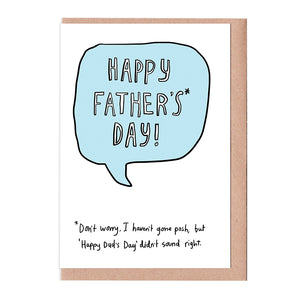 Not Posh Father's Day Card