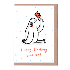 Happy Birthday Chicken Card