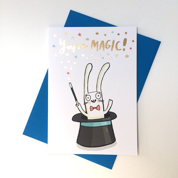 You're Magic! Gold Foiled Card