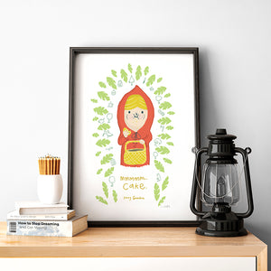 Red Riding Hood Print