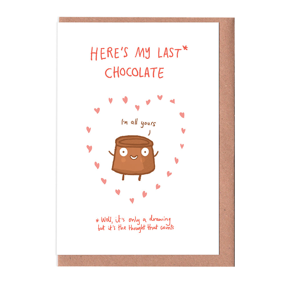 Last Chocolate card