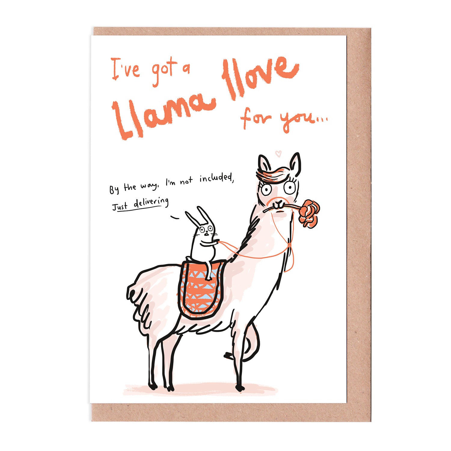 Llama Llove Card