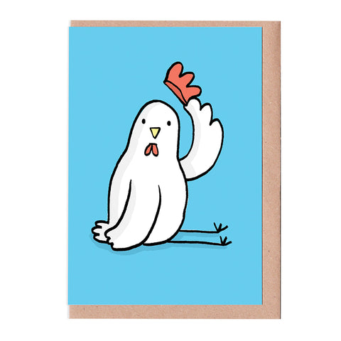 Polite Chicken Card