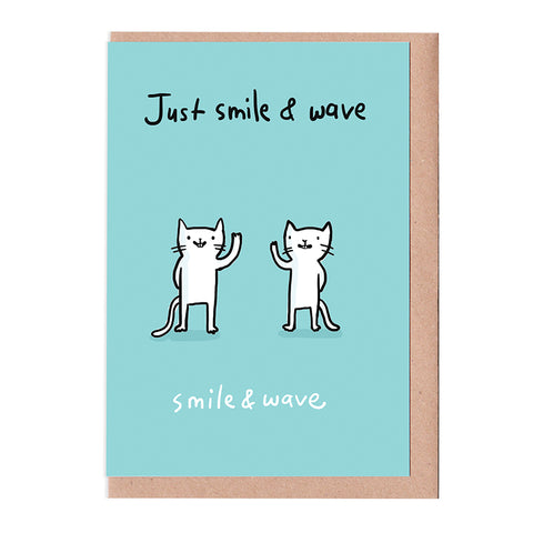 Smile & Wave Card