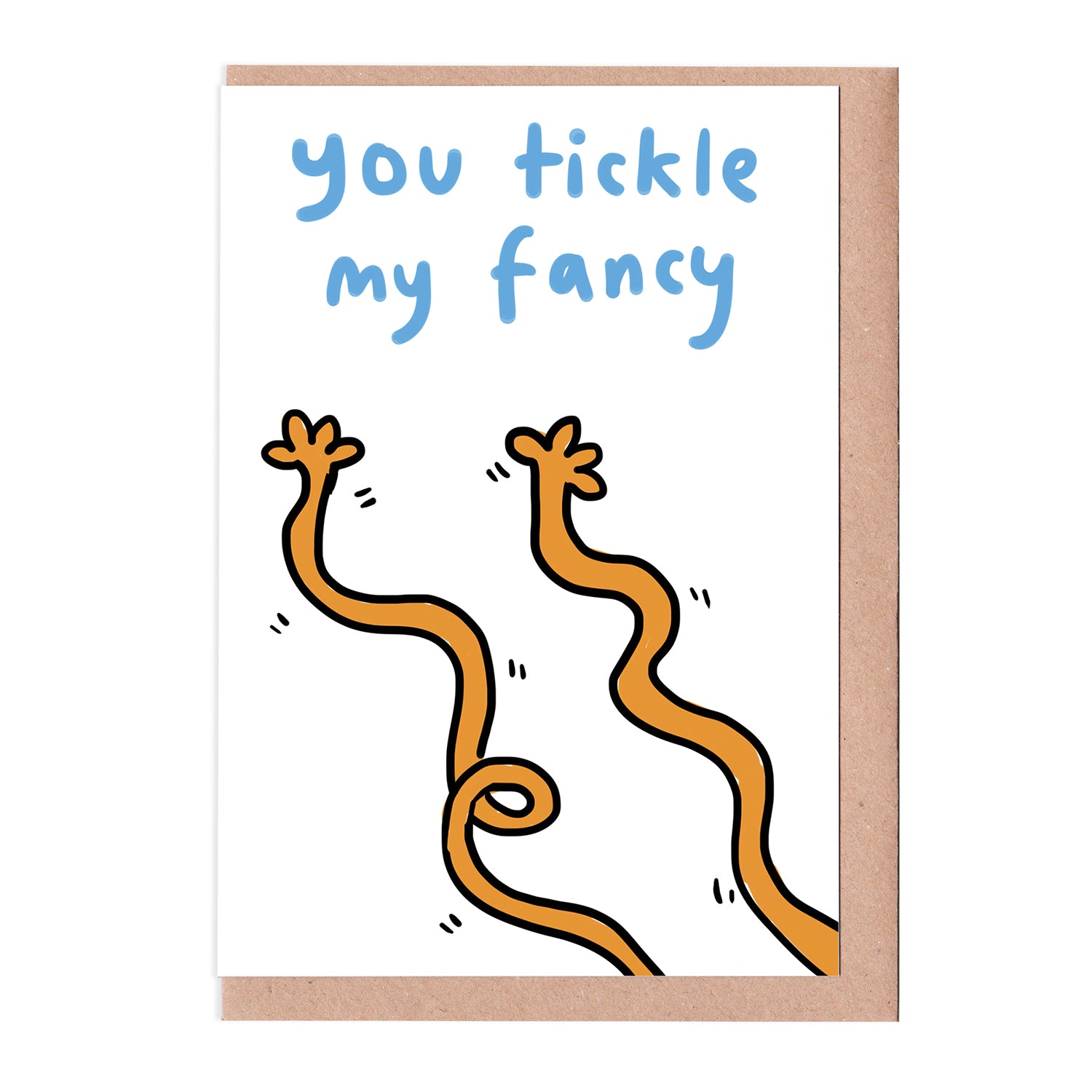 Tickle my fancy card