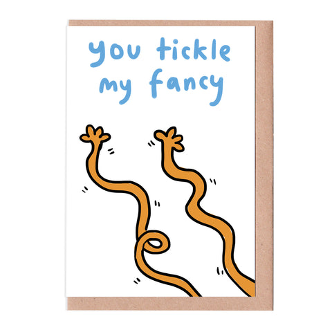 Tickle my fancy card