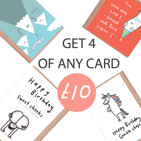 Get 4 of any card DEAL