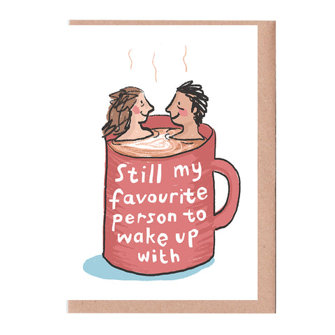 Coffee Couple Card