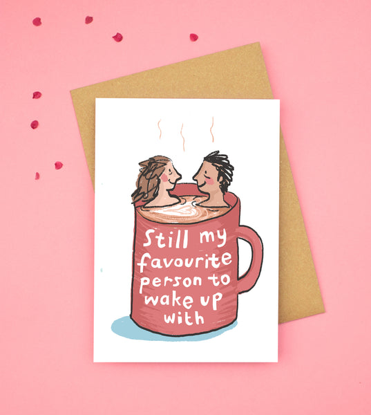 Coffee Couple Card