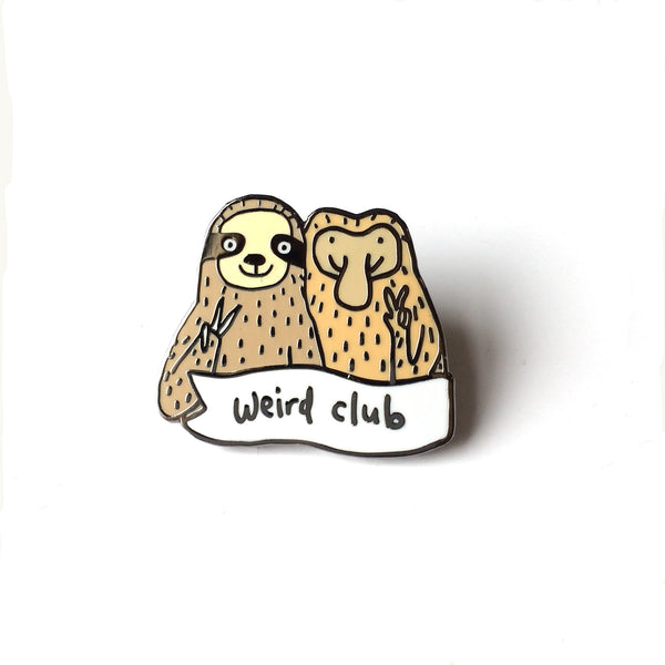 Weird Club Enamel Pin Badge